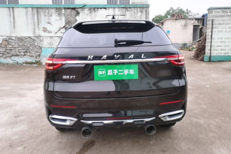 Used Haval F7 2019 1.5T Two-Wheel Drive iCool China VI Standard Rear
