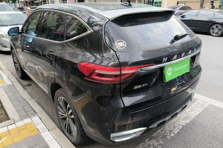 Used Haval F7 2019 2.0T Two-Wheel Drive i-Van China V standard Rear Left 45 Deg