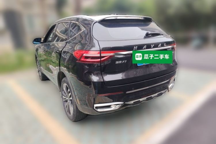 Used Haval F7 2019 2.0T Two-Wheel Drive i-Van China V standard Rear Left 45 Deg