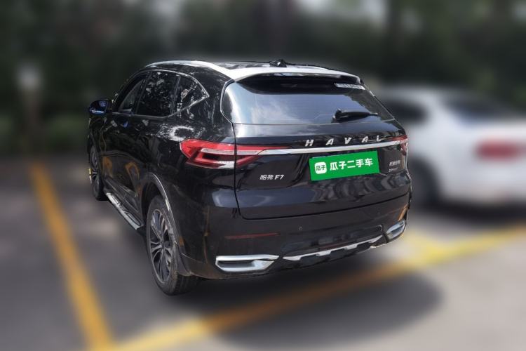 Used Haval F7 2019 2.0T Two-Wheel-Drive i-Van China VI Standard Rear Left 45 Deg