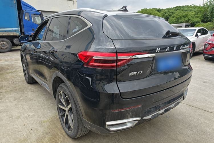 Used Haval F7 2019 1.5T Two-Wheel Drive i-Trend China V Emission Standard Rear Left 45 Deg