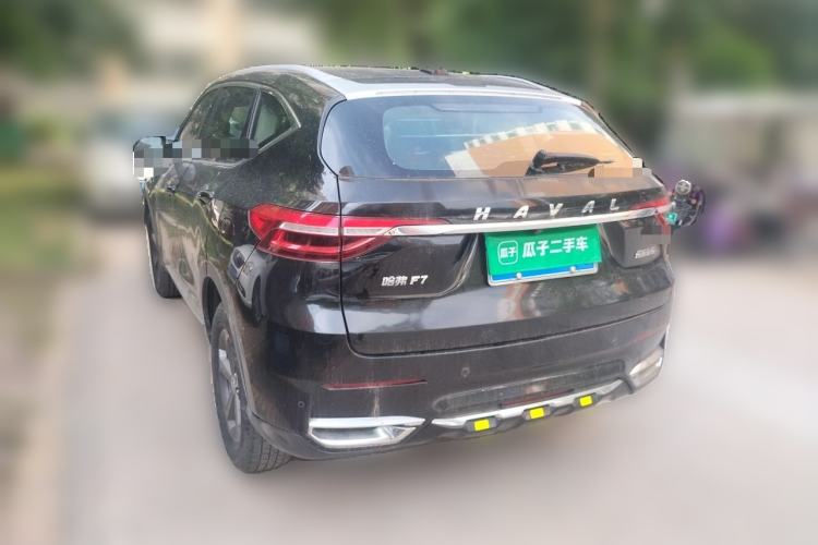 Used Haval F7 2019 1.5T Two-Wheel Drive i-Type China V Standard Rear Left 45 Deg