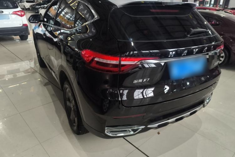 Used Haval F7 2019 1.5T Two-Wheel Drive iCool China VI Standard Rear Left 45 Deg