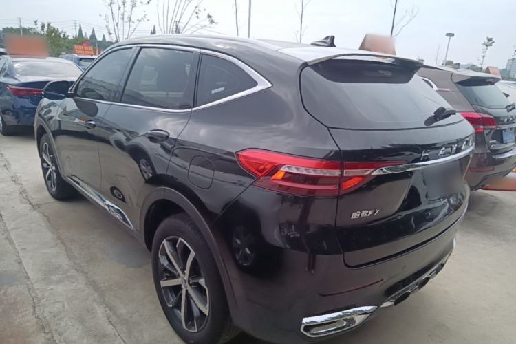Used Haval F7 2019 1.5T Two-Wheel Drive i-Trend China V Emission Standard Rear Left 45 Deg
