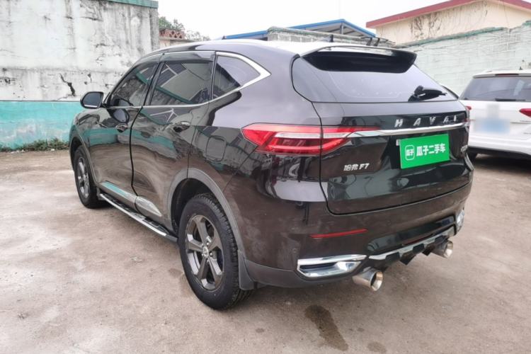 Used Haval F7 2019 1.5T Two-Wheel Drive iCool China VI Standard Rear Left 45 Deg