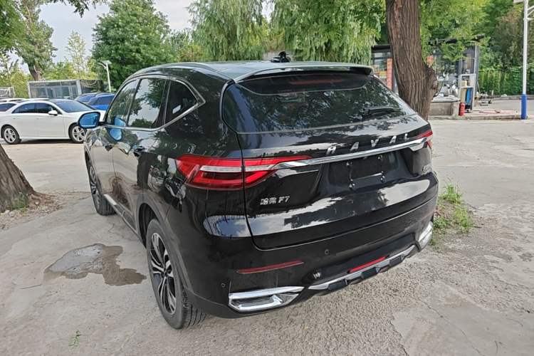 Used Haval F7 2019 2.0T Two-Wheel-Drive i-Van China VI Standard Rear Left 45 Deg
