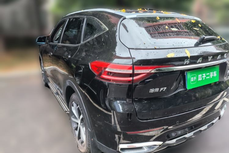Used Haval F7 2019 1.5T Two-Wheel Drive i-Trend China V Emission Standard Rear Left 45 Deg