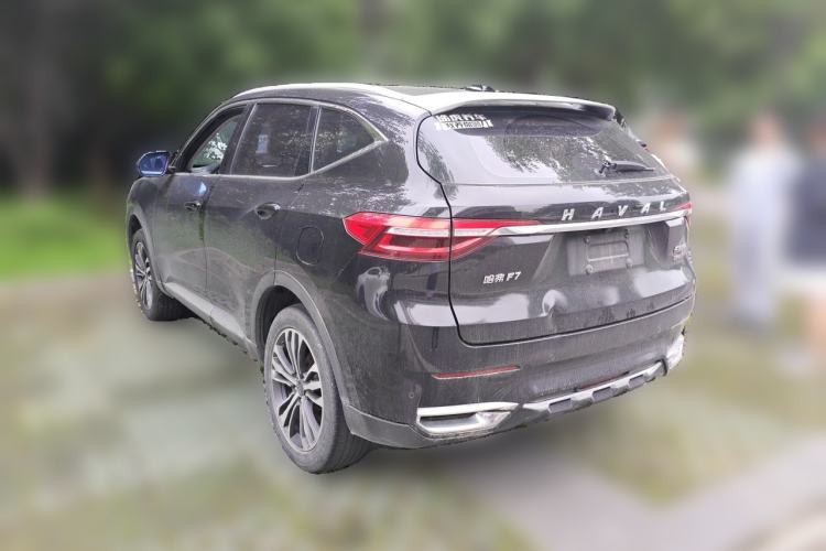 Used Haval F7 2019 2.0T Two-Wheel Drive i-Van China V standard Rear Left 45 Deg