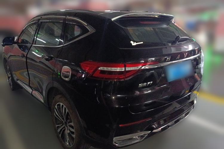 Used Haval F7 2019 2.0T Four-Wheel Drive iJoy China V Standard Rear Left 45 Deg