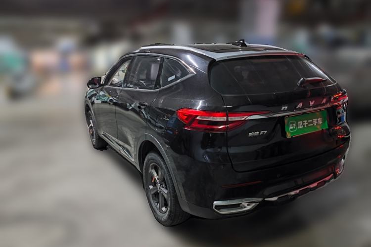Used Haval F7 2019 1.5T Two-Wheel Drive i-Type China V Standard Rear Left 45 Deg
