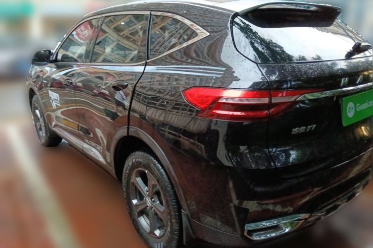 Used Haval F7 2019 1.5T Two-Wheel Drive i-Type China V Standard Rear Left 45 Deg
