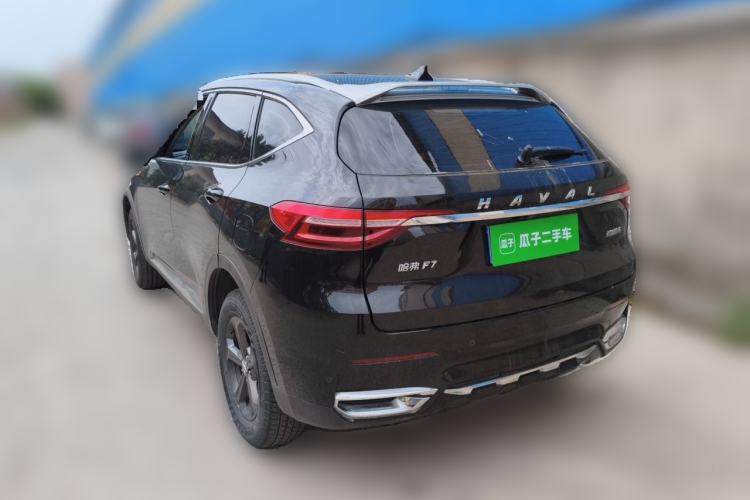 Used Haval F7 2019 1.5T Two-Wheel Drive i-Type China V Standard Rear Left 45 Deg