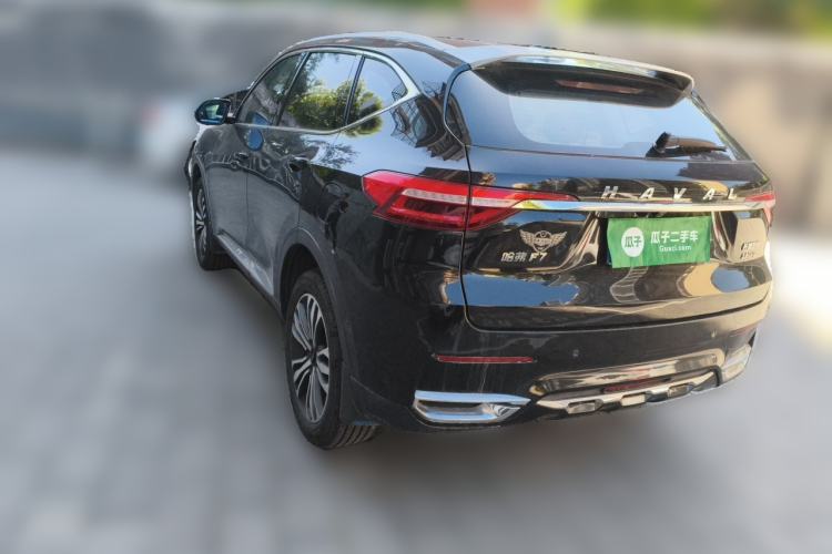 Used Haval F7 2019 2.0T Two-Wheel Drive i-Van China V standard Rear Left 45 Deg