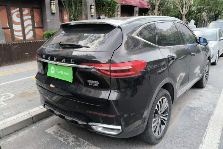 Used Haval F7 2019 2.0T Two-Wheel Drive i-Van China V standard Rear Right 45 Deg