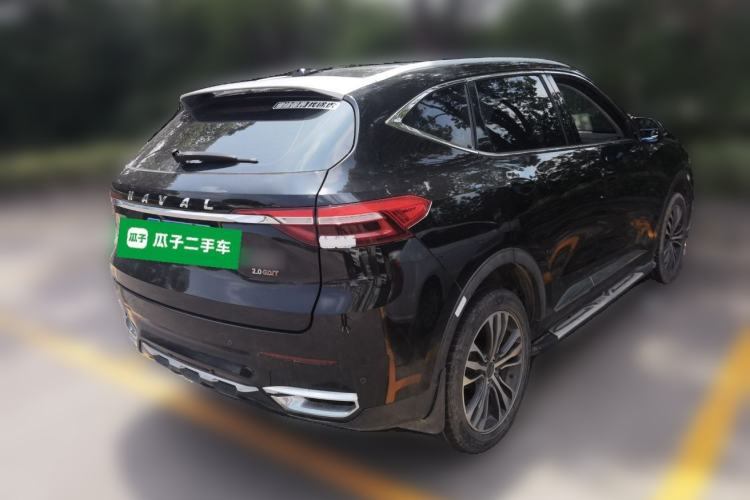 Used Haval F7 2019 2.0T Two-Wheel-Drive i-Van China VI Standard Rear Right 45 Deg