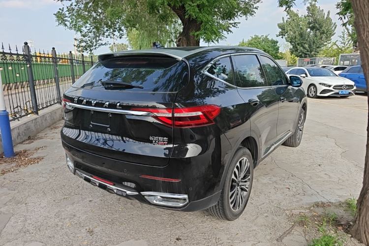 Used Haval F7 2019 2.0T Two-Wheel-Drive i-Van China VI Standard Rear Right 45 Deg