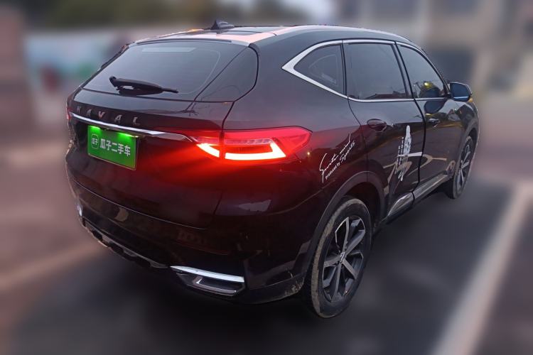 Used Haval F7 2019 1.5T Two-Wheel Drive i-Trend China V Emission Standard Rear Right 45 Deg