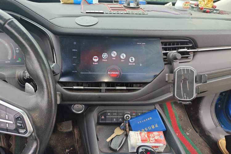 Used Haval F7 2019 2.0T Two-Wheel Drive i-Van China V standard Audio And AC Panel