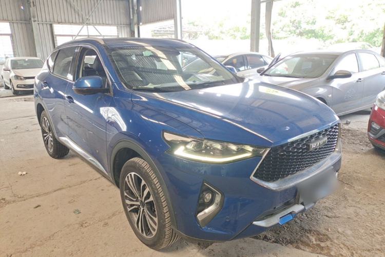 Used Haval F7 2019 2.0T Two-Wheel-Drive i-Van China VI Standard Front Right 45 Deg