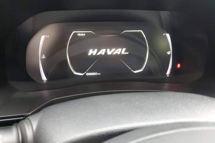 Used Haval F7 2019 1.5T Two-Wheel Drive i-Trend China VI Standard Odometer Close Up