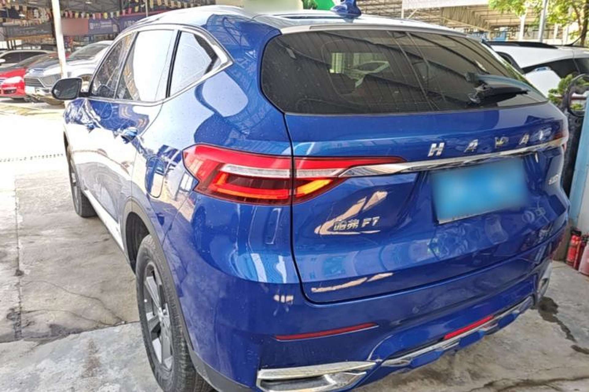 Used Haval F7 2019 1.5T Two-Wheel Drive i-Type China V Standard Rear Left 45 Deg