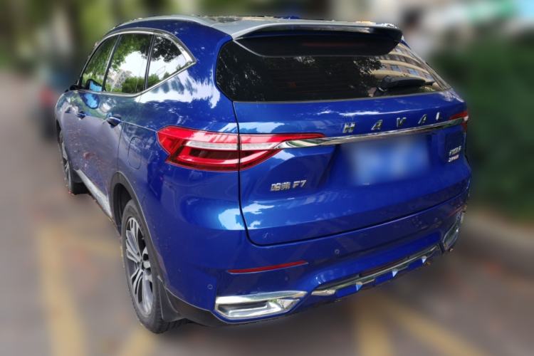 Used Haval F7 2019 2.0T Four-Wheel Drive iJoy China V Standard Rear Left 45 Deg