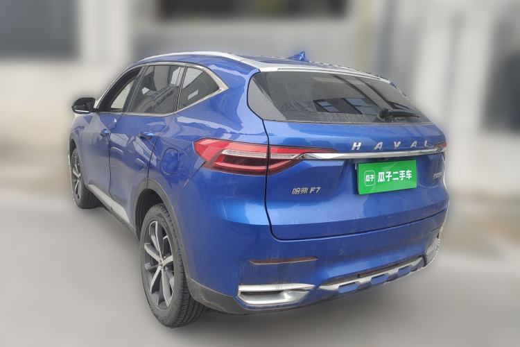 Used Haval F7 2019 1.5T Two-Wheel Drive i-Type China V Standard Rear Left 45 Deg