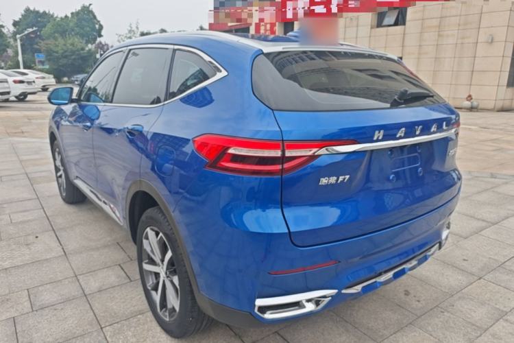 Used Haval F7 2019 1.5T Two-Wheel Drive i-Trend China V Emission Standard Rear Left 45 Deg
