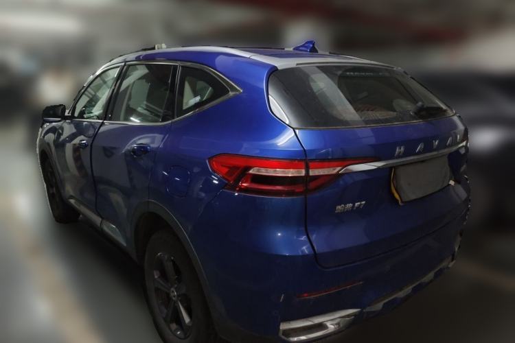 Used Haval F7 2019 1.5T Two-Wheel Drive i-Type China V Standard Rear Left 45 Deg