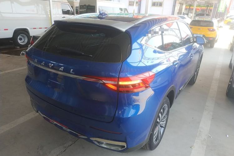 Used Haval F7 2019 2.0T Four-Wheel Drive iJoy China V Standard Rear Right 45 Deg
