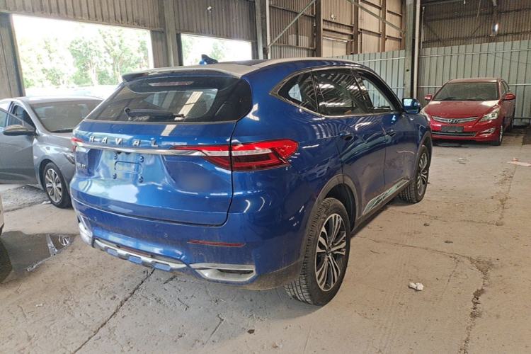 Used Haval F7 2019 2.0T Two-Wheel-Drive i-Van China VI Standard Rear Right 45 Deg