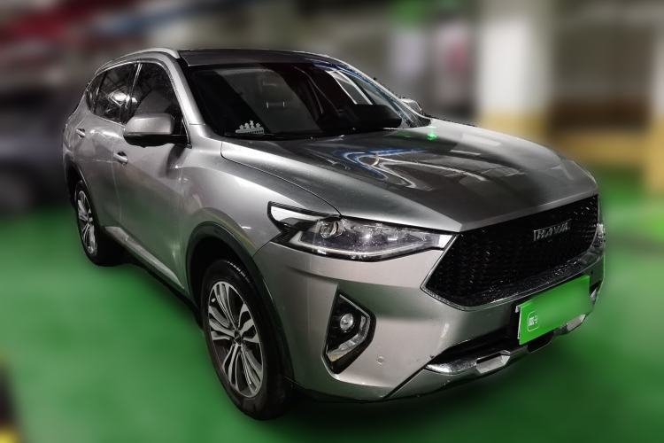 Used Haval F7 2019 2.0T Two-Wheel Drive i-Van China V standard Front Right 45 Deg