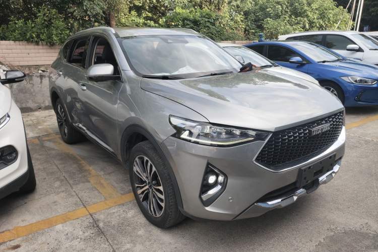 Used Haval F7 2019 2.0T Two-Wheel-Drive i-Van China VI Standard Front Right 45 Deg