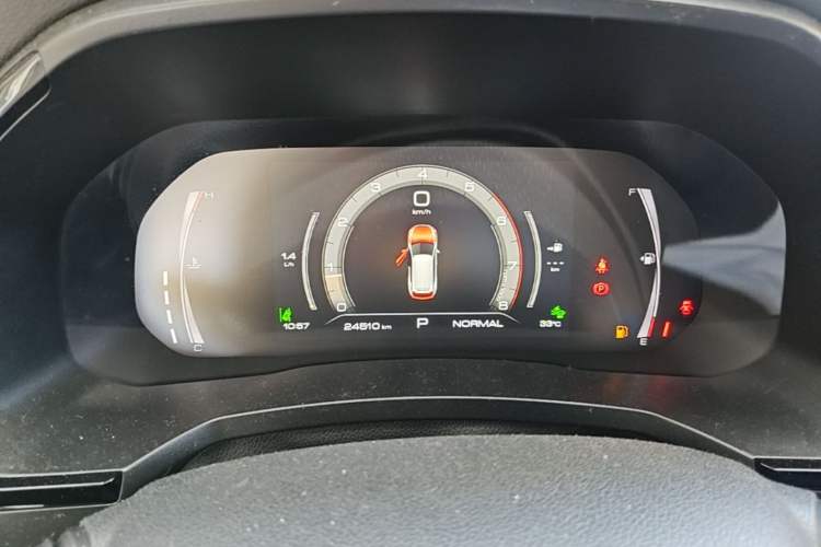 Used Haval F7 2019 2.0T Four-Wheel Drive iJoy China V Standard Instrument Cluster