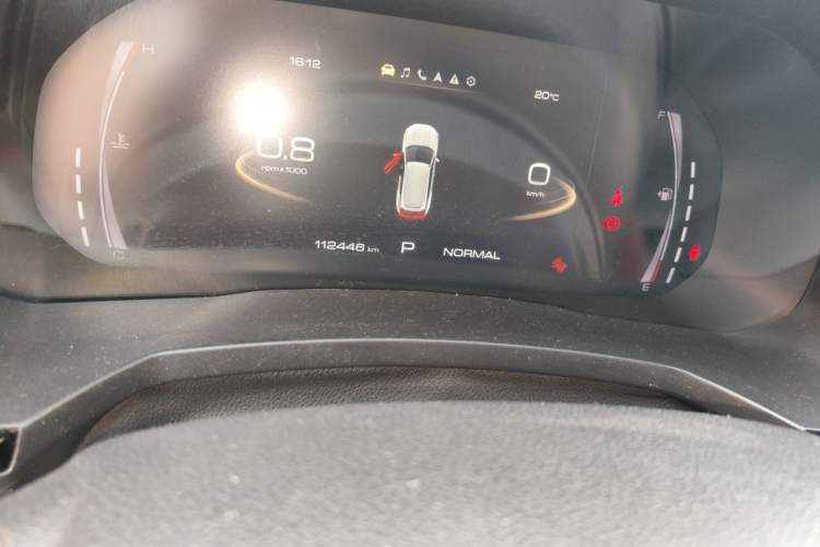 Used Haval F7 2019 1.5T Two-Wheel Drive i-Type China V Standard Odometer Close Up