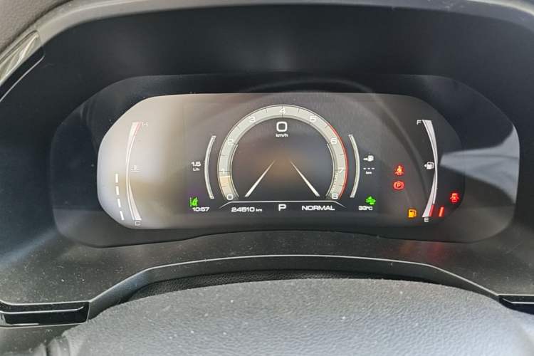 Used Haval F7 2019 2.0T Four-Wheel Drive iJoy China V Standard Odometer Close Up
