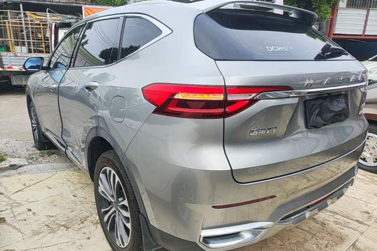 Used Haval F7 2019 2.0T Four-Wheel Drive iJoy China V Standard Rear Left 45 Deg