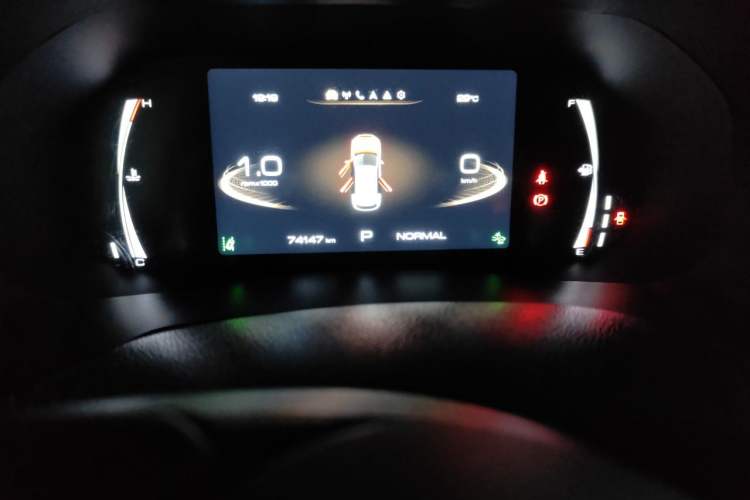 Used Haval F7 2019 1.5T Two-Wheel Drive i-Trend China VI Standard Odometer Close Up