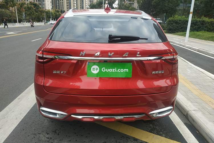 Used Haval F7 2019 1.5T Two-Wheel Drive i-Trend China V Emission Standard Rear
