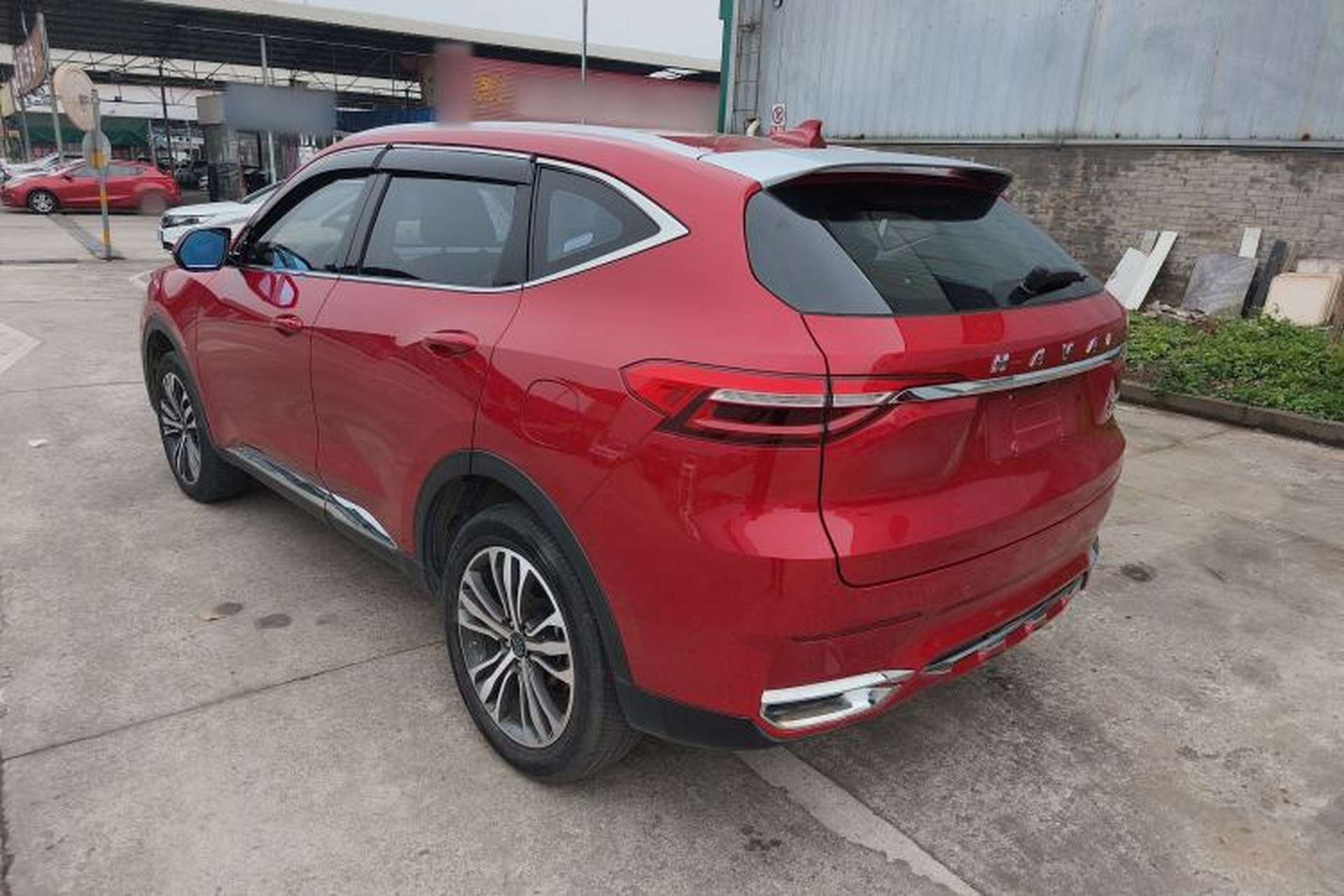 Used Haval F7 2019 2.0T Four-Wheel Drive iJoy China V Standard Rear Left 45 Deg