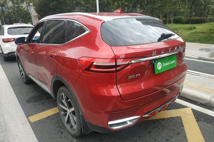Used Haval F7 2019 1.5T Two-Wheel Drive i-Trend China V Emission Standard Rear Left 45 Deg