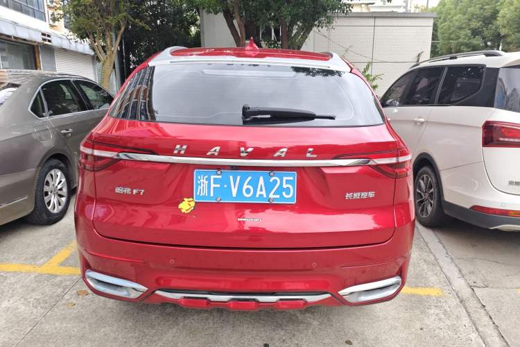 Used Haval F7 2019 1.5T Two-Wheel-Drive i-Type China VI Standard Rear