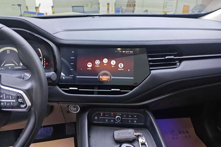 Used Haval F7 2019 2.0T Two-Wheel-Drive i-Van China VI Standard Audio And AC Panel