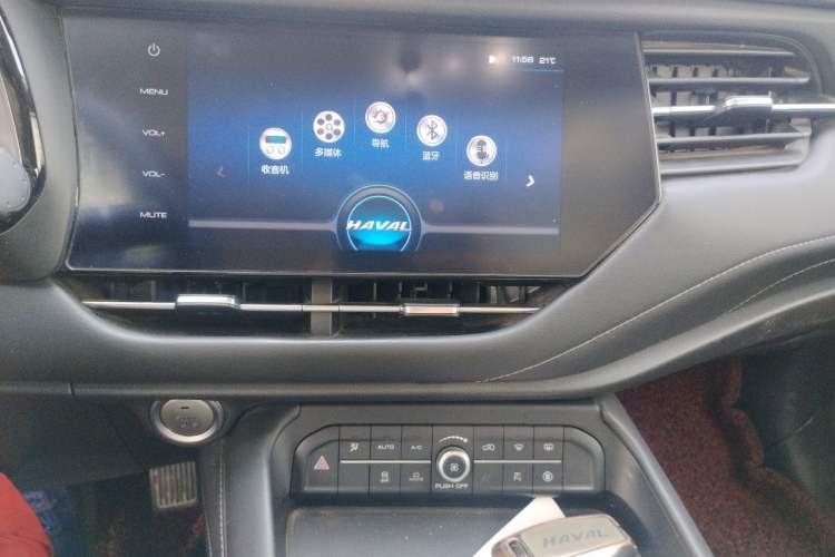 Used Haval F7 2019 1.5T Two-Wheel Drive i-Trend China VI Standard Audio And AC Panel