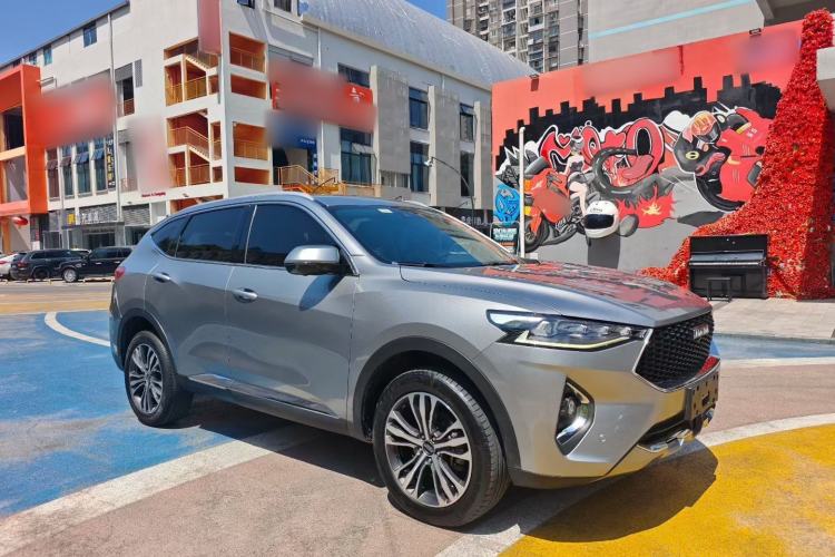 Used Haval F7 2019 2.0T Two-Wheel-Drive i-Van China VI Standard Front Right 45 Deg