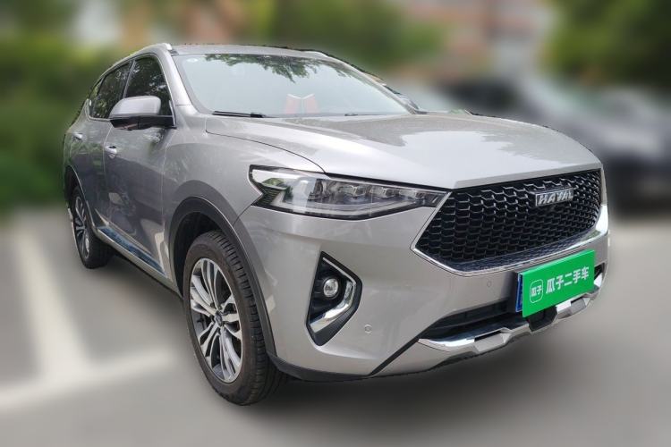 Used Haval F7 2019 2.0T Four-Wheel Drive iJoy China V Standard Front Right 45 Deg