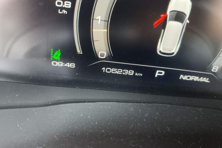 Used Haval F7 2019 1.5T Two-Wheel Drive i-Trend China V Emission Standard Odometer Close Up