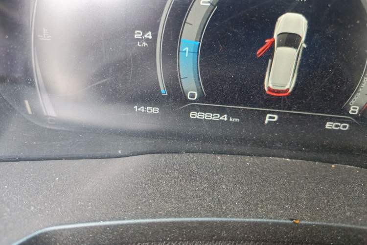 Used Haval F7 2019 1.5T Two-Wheel Drive i-Trend China VI Standard Odometer Close Up