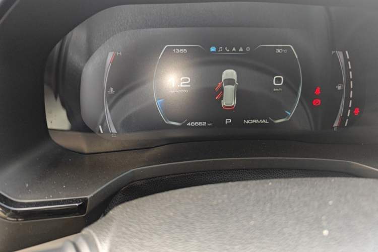 Used Haval F7 2019 1.5T Two-Wheel Drive i-Trend China VI Standard Odometer Close Up