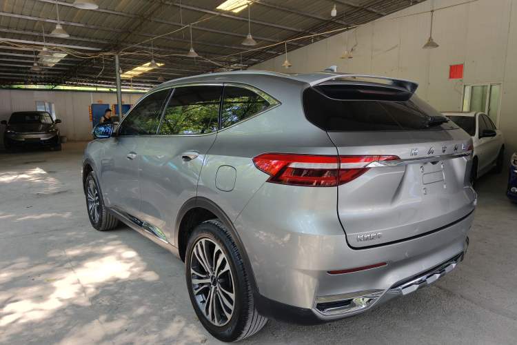 Used Haval F7 2019 2.0T Two-Wheel-Drive i-Van China VI Standard Rear Left 45 Deg